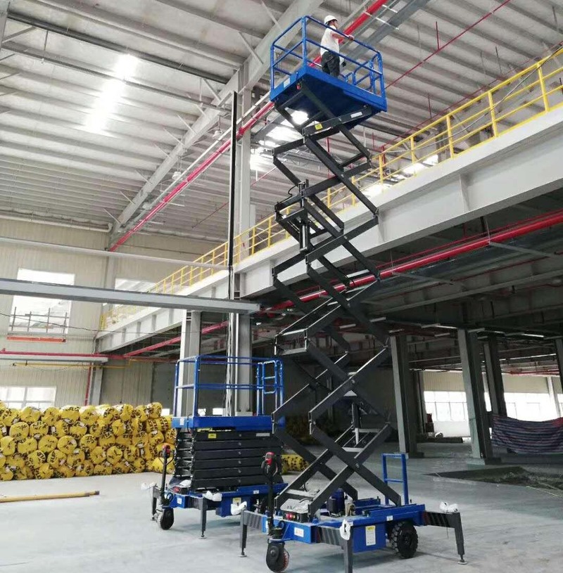 鹰潭助力行走剪叉式高空作业平台